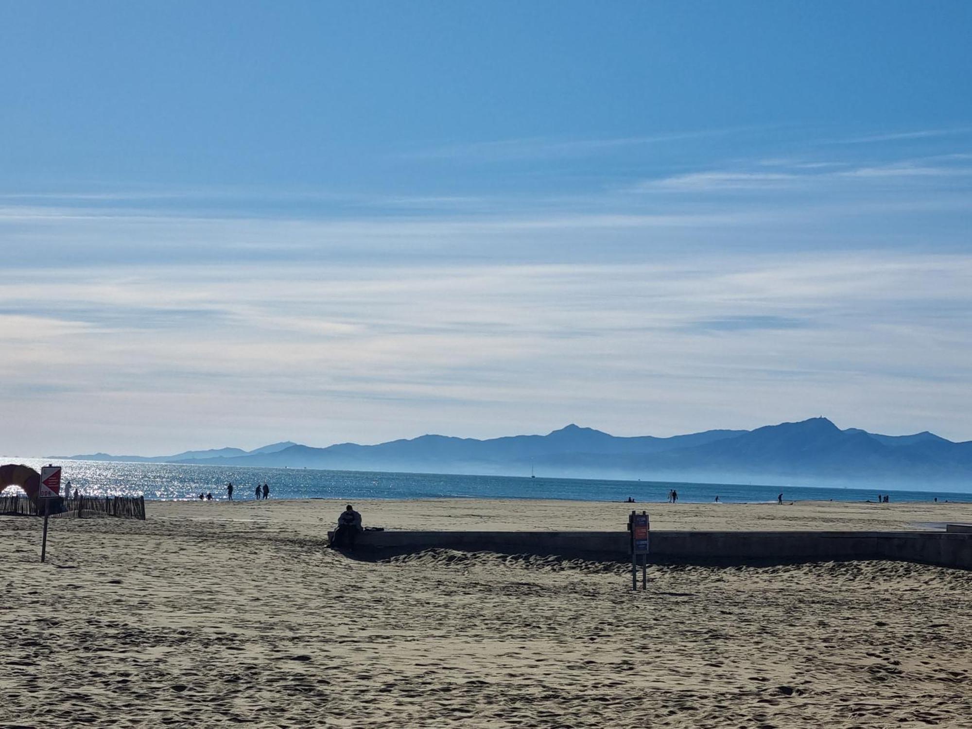 Studio Cosy Climatise Vue Mer Canet Plage 3Etoiles Exterior foto