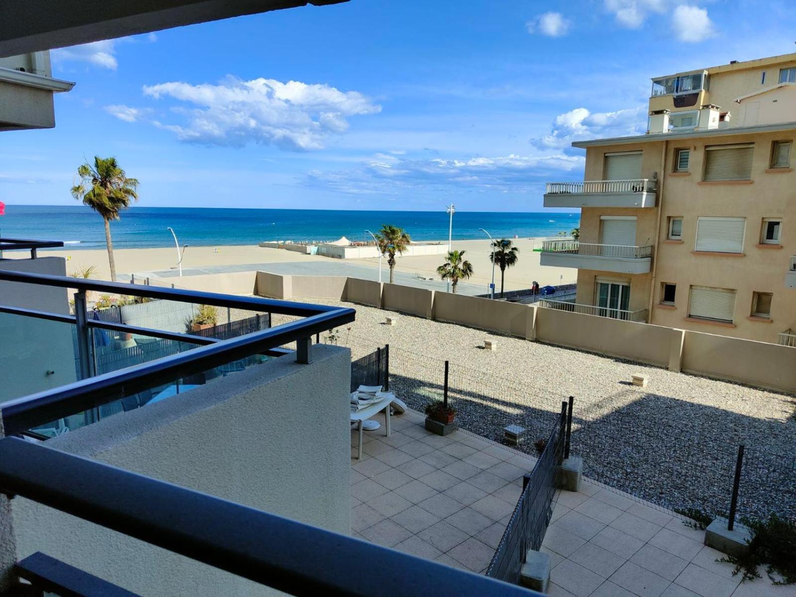 Studio Cosy Climatise Vue Mer Canet Plage 3Etoiles Exterior foto