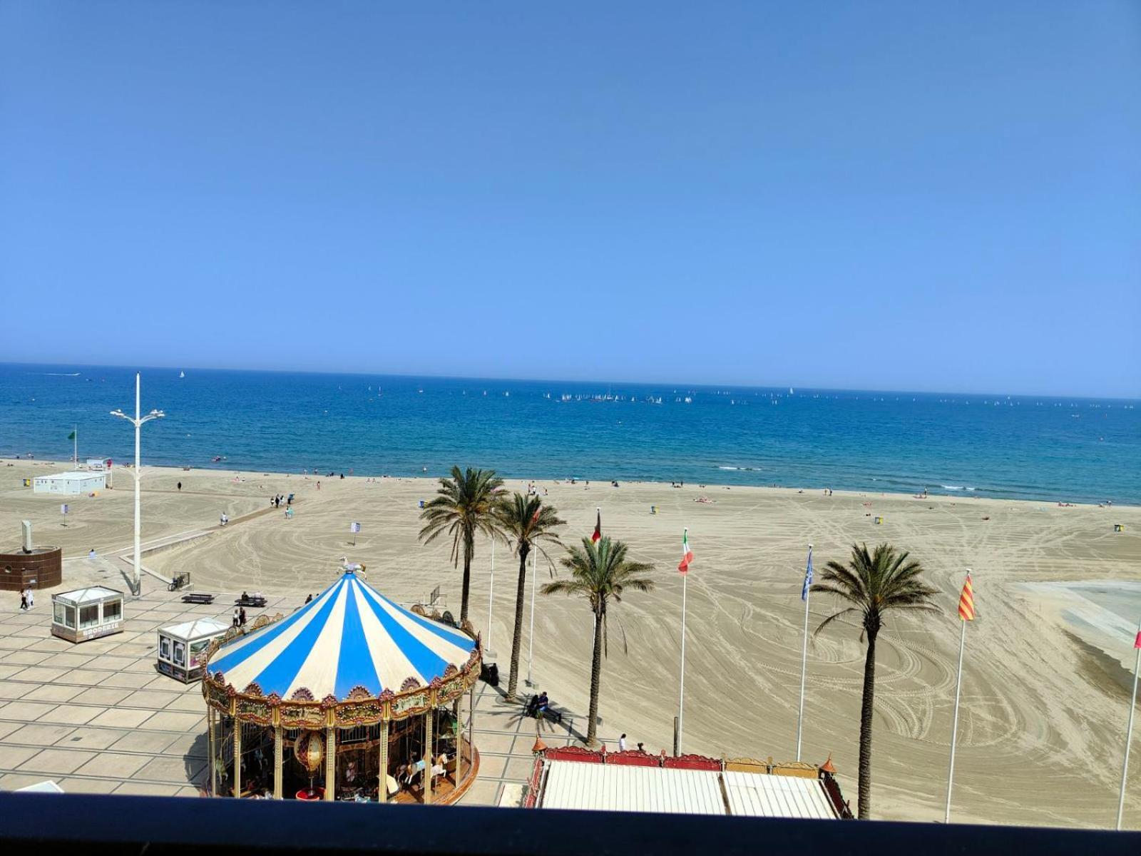 Studio Cosy Climatise Vue Mer Canet Plage 3Etoiles Exterior foto