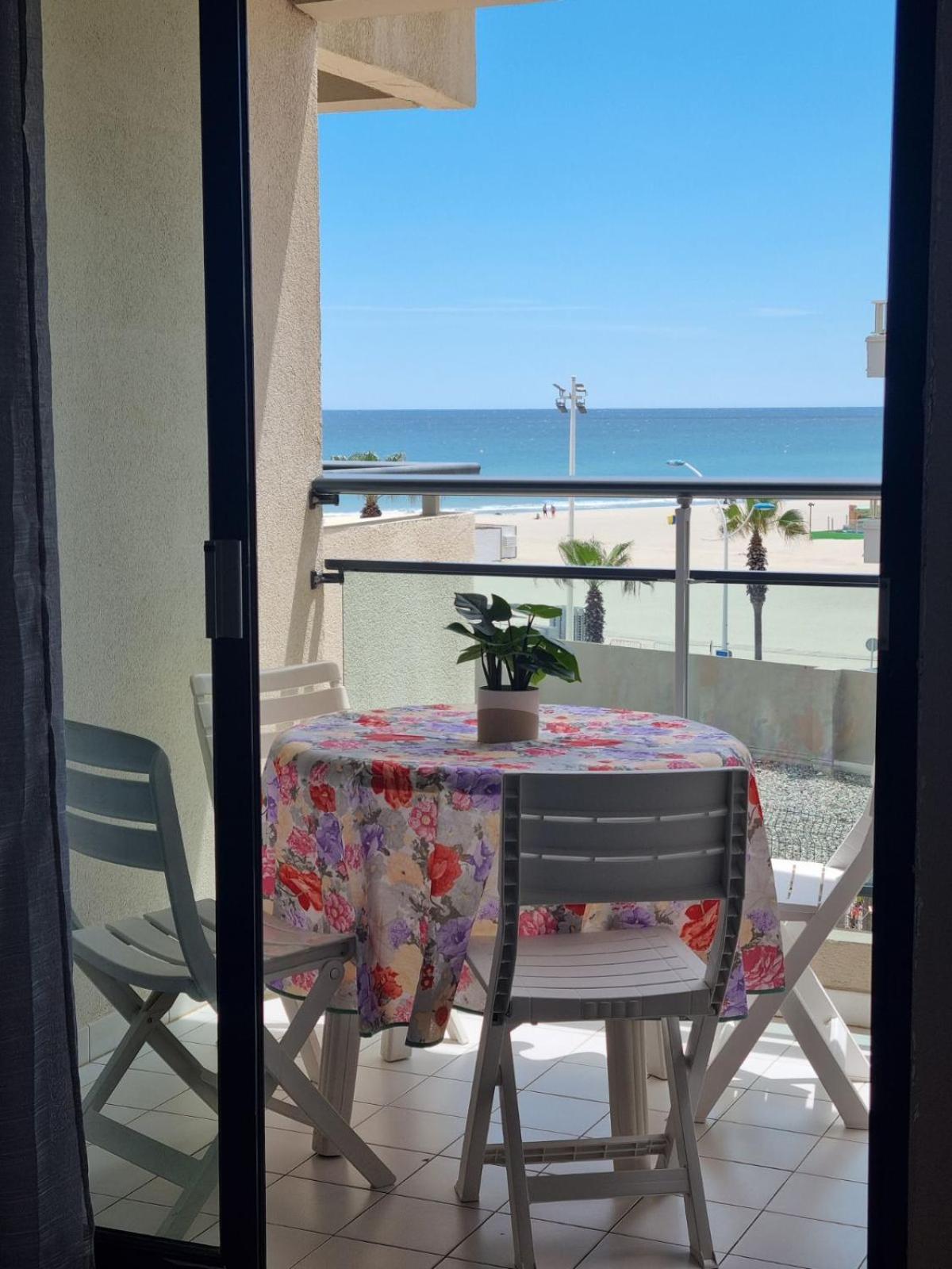 Studio Cosy Climatise Vue Mer Canet Plage 3Etoiles Exterior foto